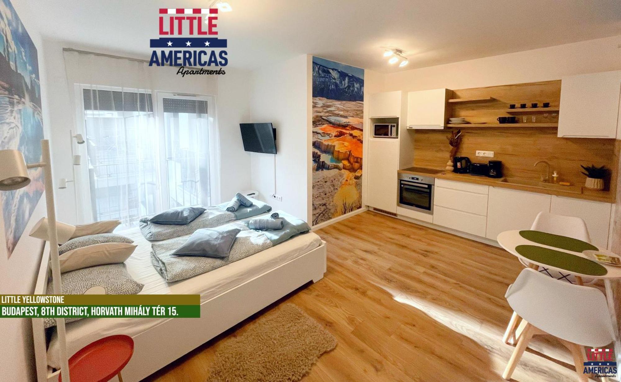 Little Americas National Parks Apartments Budapeszt Zewnętrze zdjęcie